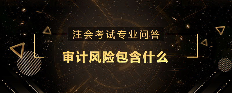 审计风险包含什么