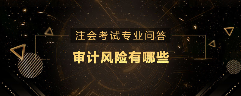 审计风险有哪些