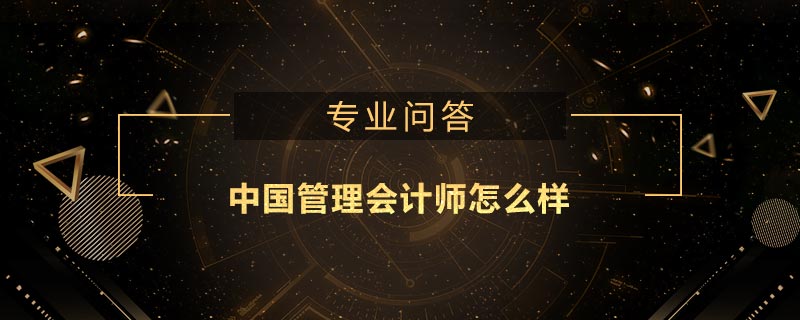 中國管理會(huì)計(jì)師怎么樣