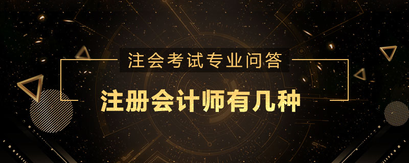 注册会计师有几种