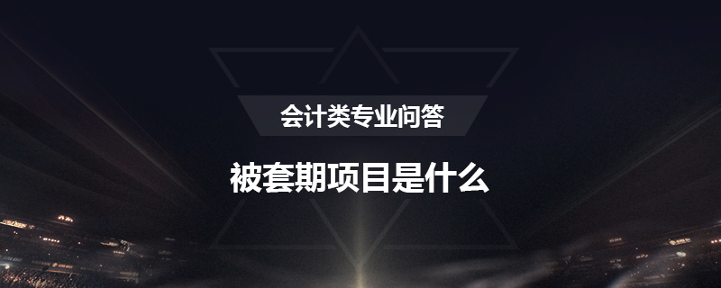 被套期项目是什么啊