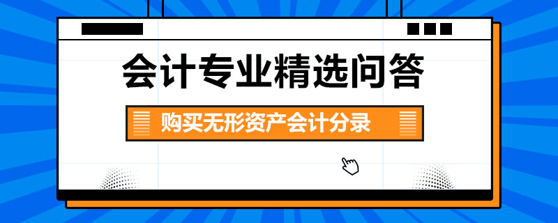 購(gòu)買無(wú)形資產(chǎn)會(huì)計(jì)分錄