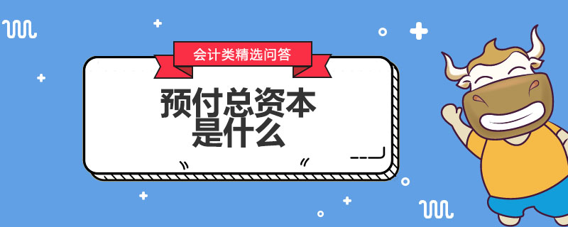 預(yù)付總資本是什么