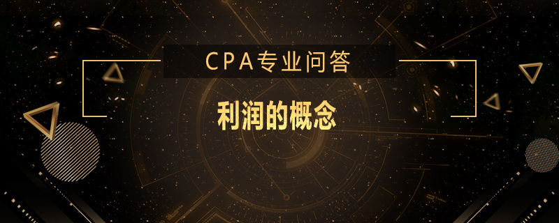 利润的概念